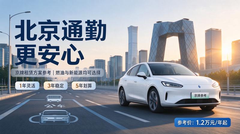 北京车牌指标租赁流程示意图